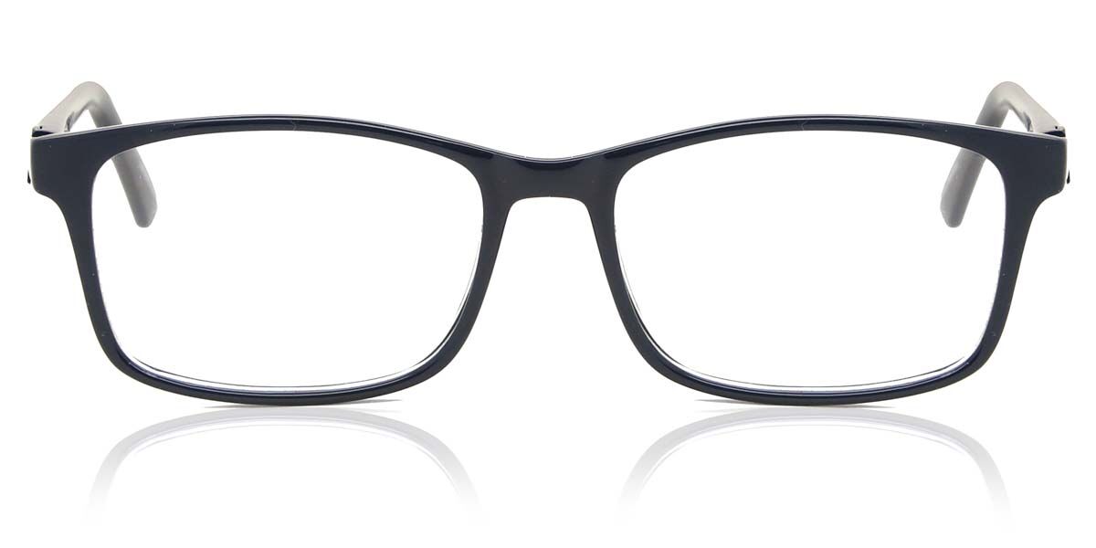 SmartBuyコレクション Full Rim Rectangle Blue SmartBuy Collection Sandy CP150D Fashion Unisex Eyeglasses