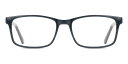 【正規品】【送料無料】SmartBuyコレクション Full Rim Rectangle Blue SmartBuy Collection Sandy CP150D Fashion Unisex Eyeglasses【海外通販】(4)