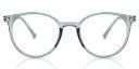 【正規品】【送料無料】SmartBuyコレクション Full Rim Oval Transparent Blue SmartBuy Collection Cly...
