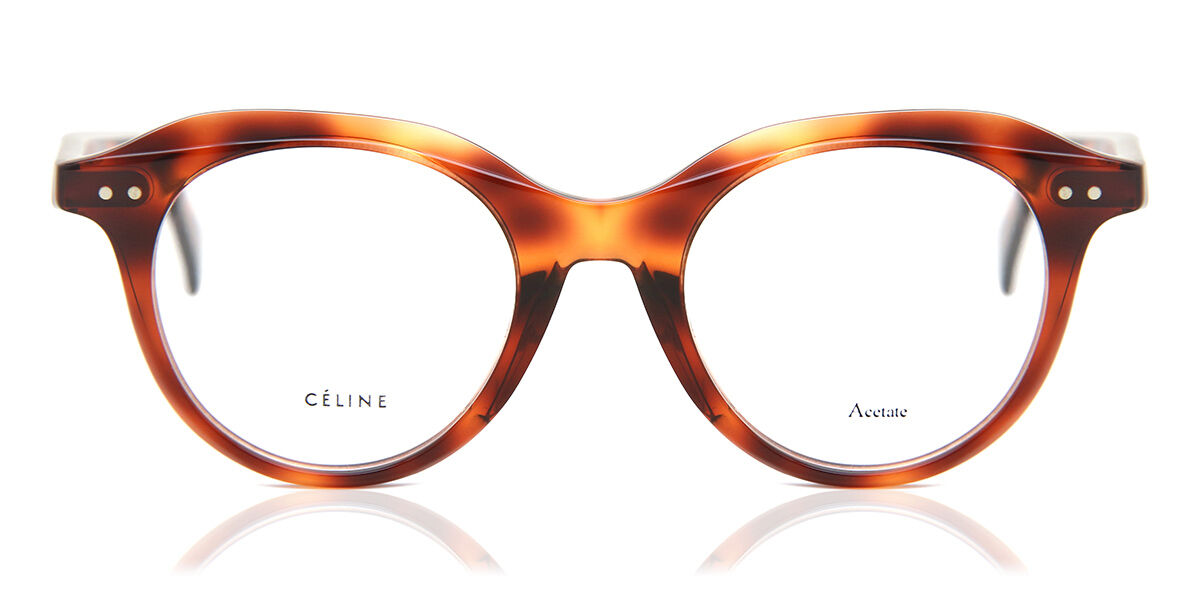 Less Than Human - セリーヌ Celine CL41458 086 Full rim フルリム トータスシェル Women レディース 女性用 ウィメンズ Eyeglasses メガネ 眼鏡 めがね フレーム 伊達メガネ 【正規品】【新品】【海外通販】【送料無料】