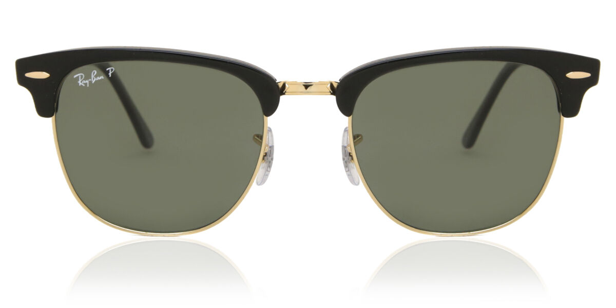 【正規品】【送料無料】レイバン Ray-Ban RB3016 Clubmaster Asian Fit Polarized 901/58 New Unisex Sunglasses【海外通販】
