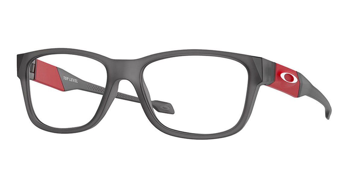オークリー Oakley OY8012 TOP LEVEL (Youth Fit) 801202 Full rim フルリム トランスペアレント グレー Unisex ユニセックス 男女兼用 メンズ レディース Eyeglasses メガネ 眼鏡 めがね フレーム 伊達メガネ 【正規品】【新品】【海外通販】【送料無料】