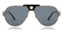【正規品】【送料無料】ヴェルサーチ Versace VE2252 Asian Fit 100287 New Men Sunglasses【海外通販】
