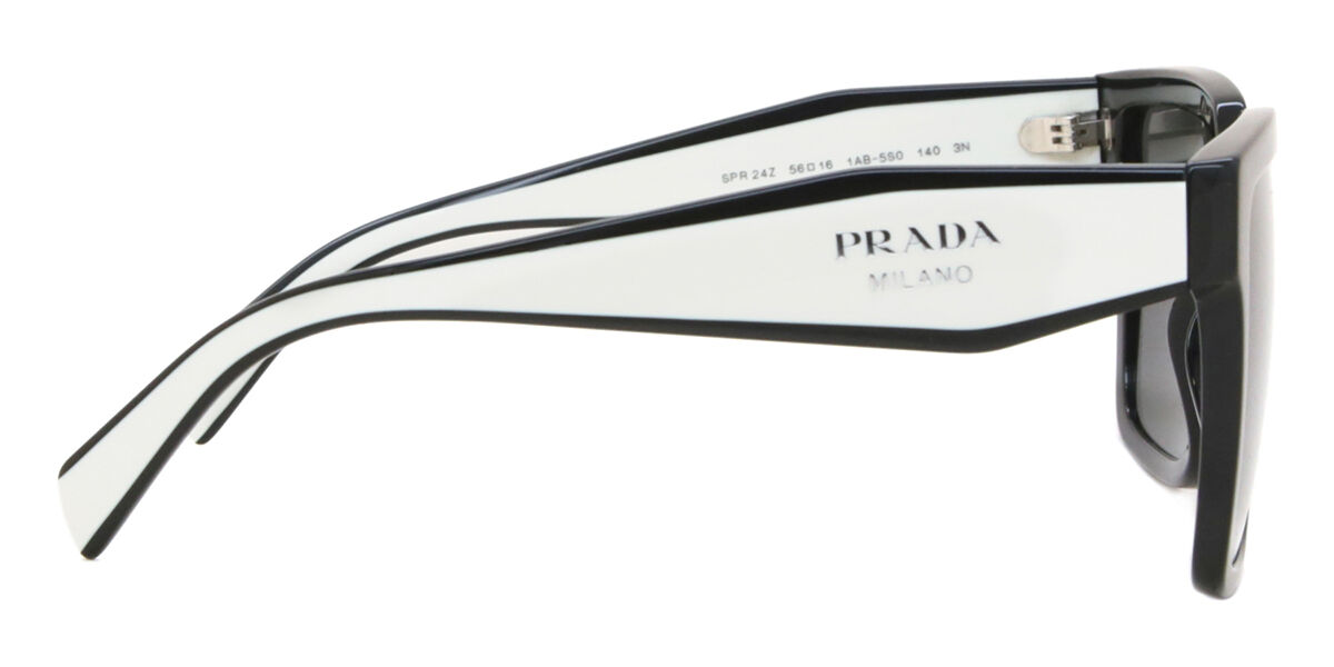 プラダ Prada PR 24ZS 1AB5S0 Full rim フルリム ブラック Women レディース 女性...