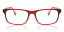【正規品】【送料無料】SmartBuyコレクション Full Rim Square Matte Burgundy SmartBuy Collection Graslands CP122H Fashion Unisex Eyeglasses【海外通販】