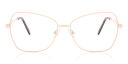 SmartBuyコレクション Full Rim Butterfly No Need SmartBuy Collection Laine DF-290 011 Fashion Women Eyeglasses