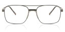 【正規品】【送料無料】SmartBuyコレクション Full Rim Pilot Shiny Dark Grey SmartBuy Collection Lharby T-1416 008 Fashion Men Eyeglasses【海外通販】