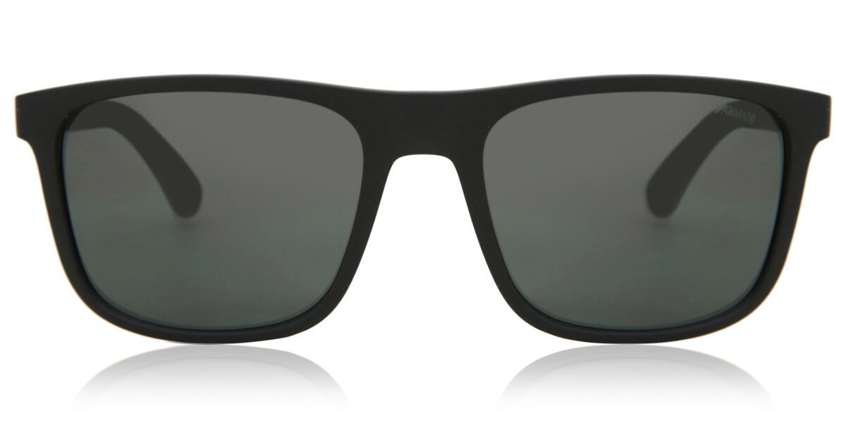 EMPOLIO ARMANI - エンポリオアルマーニ Emporio Armani EA4129 504287 Full rim フルリム マットブラック Men メンズ 男性用 Sunglasses サングラス さんぐらす 【UVカテゴリ3】【正規品】【新品】【海外通販】【送料無料】