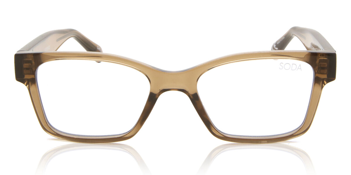 ソーダ シェイズ Soda Shades FLORENCE Crystal Taupe Full rim フルリム 透明トープブラウン Unisex ユニセックス 男女兼用 メンズ レディース Eyeglasses メガネ 眼鏡 めがね フレーム 伊達メガネ 【正規品】【新品】【海外通販】【送料無料】