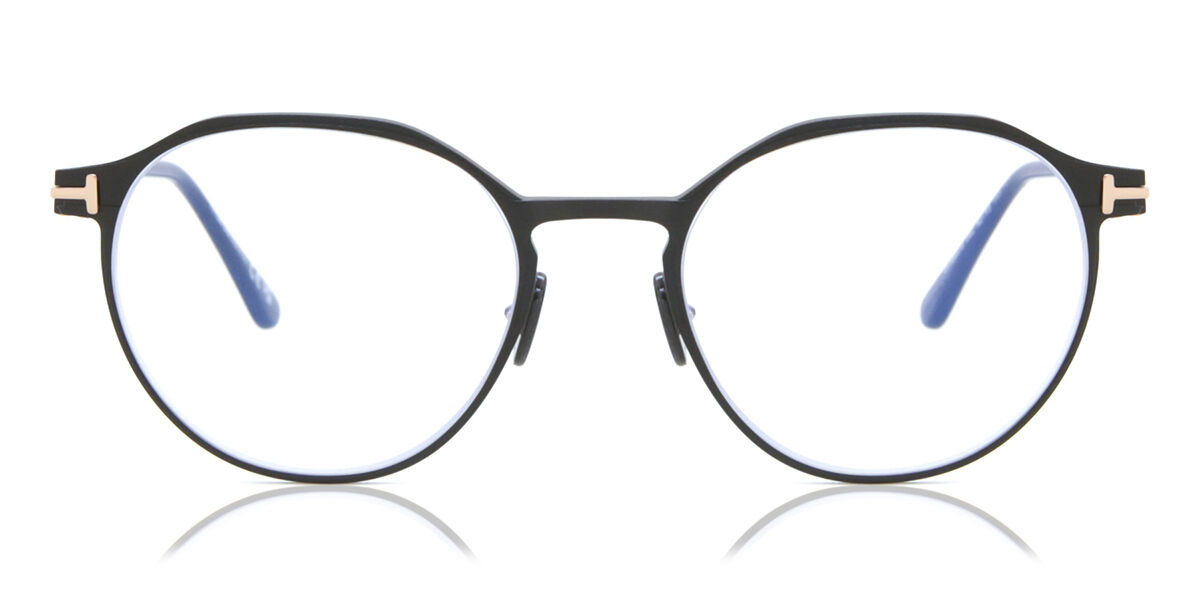 【正規品】【送料無料】トムフォード Tom Ford FT5866-B Blue-Light Block 002 New Men Eyeglasses【海外通販】