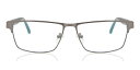 【正規品】【送料無料】SmartBuyコレクション Full Rim Square Grey SmartBuy Collection Tony 983D Fashion Unisex Eyeglasses【海外通販】