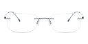 【正規品】【送料無料】SmartBuyコレクション Rimless Square Blue SmartBuy Collection Abra TT-GV01 004 Fashion Men Eyeglasses【海外通販】(4)