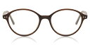 【正規品】【送料無料】SmartBuyコレクション Full Rim Oval Striped Brown SmartBuy Collection Petal CP147E Fashion Women Eyeglasses【海外通販】