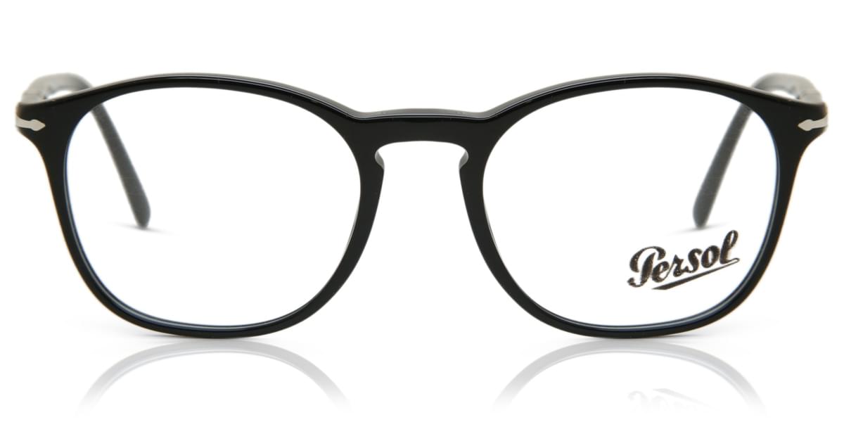 【正規品】【送料無料】Persol ペルソール メンズ メガネPersol PO3007VM 95 50サイズ 正規品 安い ケース&クロス付【海外通販】