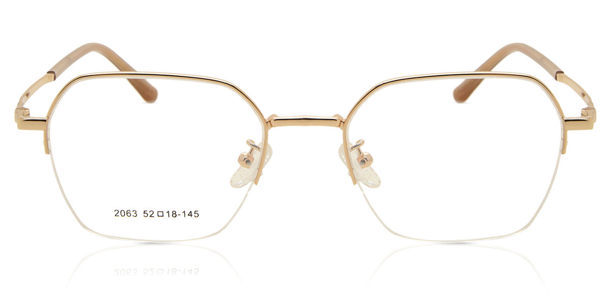 OAKLEY - SmartBuyコレクション SmartBuy Collection Natrium 2063 C1 Semi rimless セミリムレス ゴールド Unisex ユニセックス 男女兼用 メンズ レディース Eyeglasses メガネ 眼鏡 めがね フレーム 伊達メガネ 【正規品】【新品】【海外通販】【送料無料】