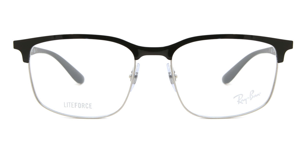 JEAN-PAUL Gaultier - レイバン Ray-Ban RX6518 3163 Full rim フルリム シルバーにブラック Unisex ユニセックス 男女兼用 メンズ レディース Eyeglasses メガネ 眼鏡 めがね フレーム 伊達メガネ 【正規品】【新品】【海外通販】【送料無料】