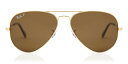 【海外通販】Ray Ban レイバン ユニセックス サングラス Ray-Ban RB3025 Aviator Large Metal Polarized 001/57 58 サイズ 正規品 安い ケース&クロス付(4)