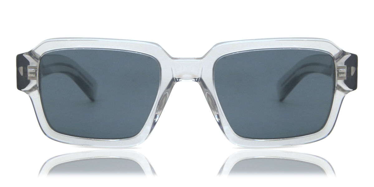 Sunglasses - プラダ Prada PR 02ZS U430A9 Full rim フルリム トランスペアレント グレー Men メンズ 男性用 Sunglasses サングラス さんぐらす 【UVカテゴリ3】【正規品】【新品】【海外通販】【送料無料】