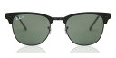 【海外通販】Ray Ban レイバン ユニセックス サングラス Ray-Ban RB3716 Clubmaster Metal Polarized 186/58 51 サイズ 正規品 安い ケース＆クロス付