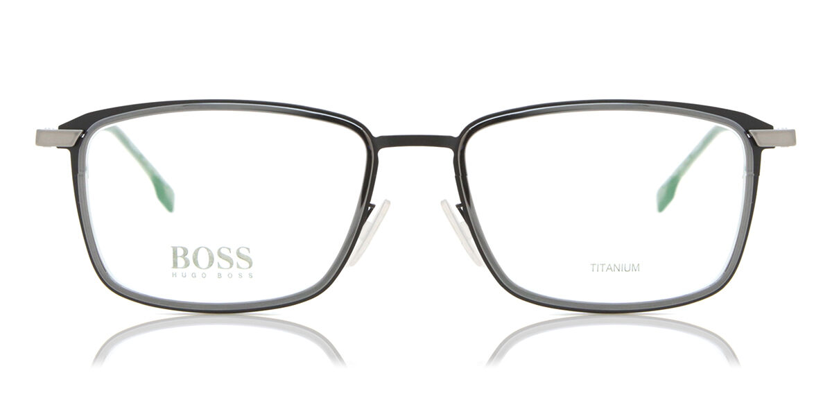 COACH - ボス Boss 1197 RZZ/IR Full rim フルリム ブラック グレー Men メンズ 男性用 Eyeglasses メガネ 眼鏡 めがね フレーム 伊達メガネ 【正規品】【新品】【海外通販】【送料無料】
