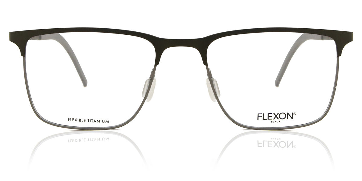 Alain Mikli - フレクソン Flexon B2033 310 Full rim フルリム マットモスグリーン/シルバー Men メンズ 男性用 Eyeglasses メガネ 眼鏡 めがね フレーム 伊達メガネ 【正規品】【新品】【海外通販】【送料無料】