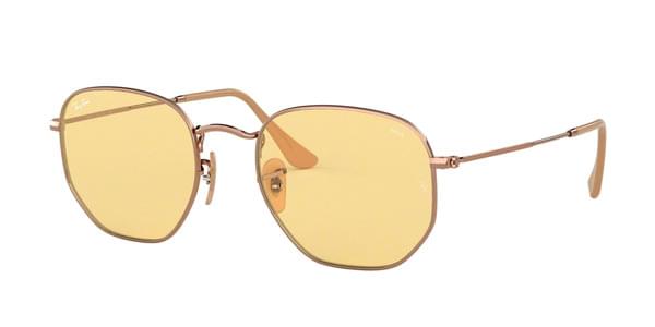 【正規品】【送料無料】Ray Ban レイバン ユニセックス サングラスRay-Ban RB3548N Hexagonal Metal Flat Lenses 91310Z 54サイズ 正規品 安い ケース＆クロス付 超 軽量 薄い【海外通販】