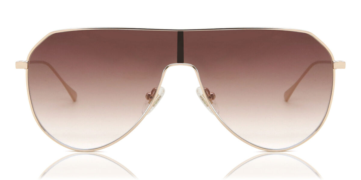 【正規品】【送料無料】DIFF DIFF Dash Shield DE01-0662-GDBGN New Women Sunglasses【海外通販】