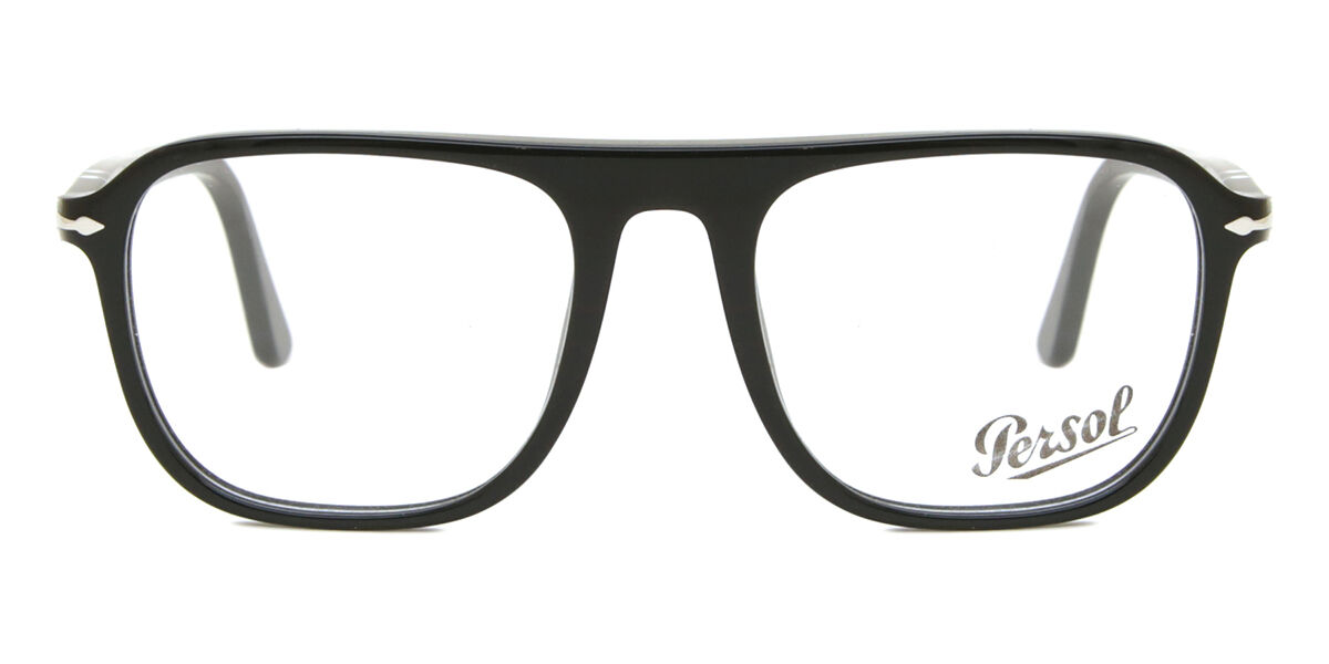 Paul Smith - ペルソール Persol PO3359V JACQUES 95 Full rim フルリム ブラック Unisex ユニセックス 男女兼用 メンズ レディース Eyeglasses メガネ 眼鏡 めがね フレーム 伊達メガネ 【正規品】【新品】【海外通販】【送料無料】