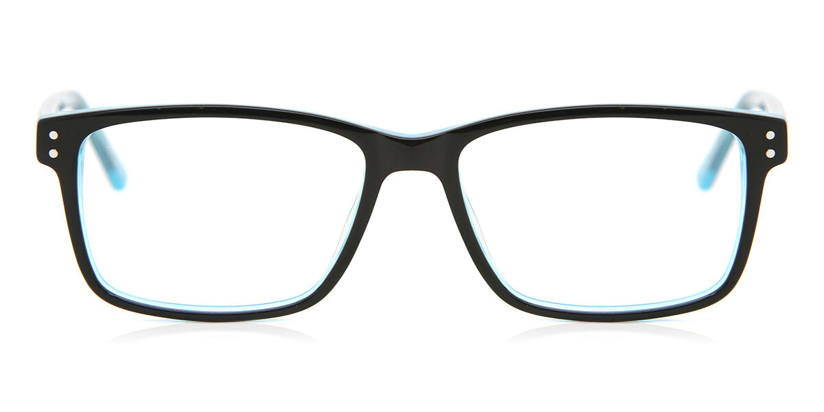 【正規品】【送料無料】SmartBuyコレクション Full Rim Square Blue SmartBuy Collection Coby A85H Fashion Unisex Eyeglasses【海外通販】