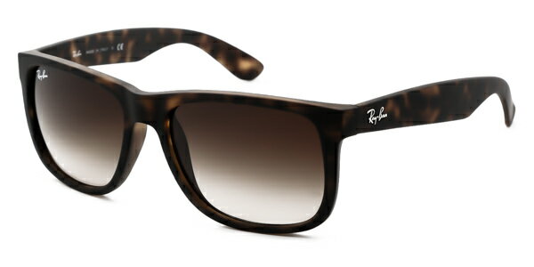 CATEGORY商品カテゴリー: Sunglassesサングラス BRANDブランド Ray Banレイバン MODEL商品名: Ray-Ban RB4165 Justin GENDER性別: Unisexユニセクッス COLORフレームカラー: Matte Havanaべっこう COLOR CODEカラーコード 710/13 FRAME SHAPEフレーム形: Squareスクエア FRAME STYLEフレームスタイル: Full Rimフルリム FRAME MATERIALフレーム材質: Acetateプラスチック LENS MATERIALレンズ材質: Polycarbonateプラスチック UPCバーコード: 713132587102 CONDITIONコンディション: NEW新製品 Lens width レンズの幅: 51mm Bridge width ブリッジの幅: 16mm Temple lenght テンプレ（つる）の長さ: 145mm Lens height レンズの高さ: 42.3mmRay BanRay-Ban&reg; Sunglasses are pioneers in the designer sunglasses market and are the bestselling eyewear brand in the world. Back in the 50’s and 60's, the Ray-Ban Wayfarer&reg; sunglasses model enjoyed much popularity when Ray-Ban sunglasses made a revolutionary break away from common metal eyewear. Ray-Ban sunglasses have since been brought back in fashion with the likes of Mary-Kate Olsen and Chloe Sevigny sporting the vintage frames.These Ray-Ban RB4165 Justin sunglasses come in a stylish Matte Havana, paired with fantastic Brown Shaded lenses to give you a great look for this season. The frame is made of Acetate, while the lenses are made of durable and high-grade Polycarbonate.こちらのRay-Ban RB4165 Justinサングラスはスタイリッシュなべっこうフレームとブラウンレンズが使用されており、この季節に最も相性の良い商品です。フレーム素材はプラスチックが使用されており,レンズは高品質プラスチックで作られています.