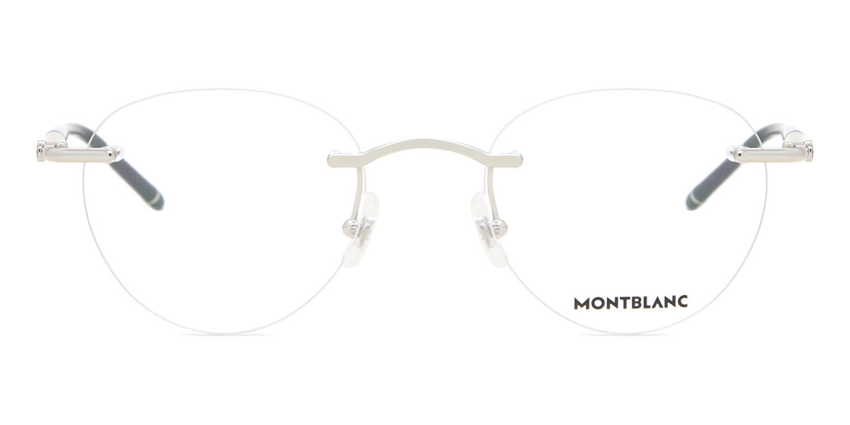 モンブラン Mont Blanc MB0244O Asian Fit 002 New Men Eyeglasses