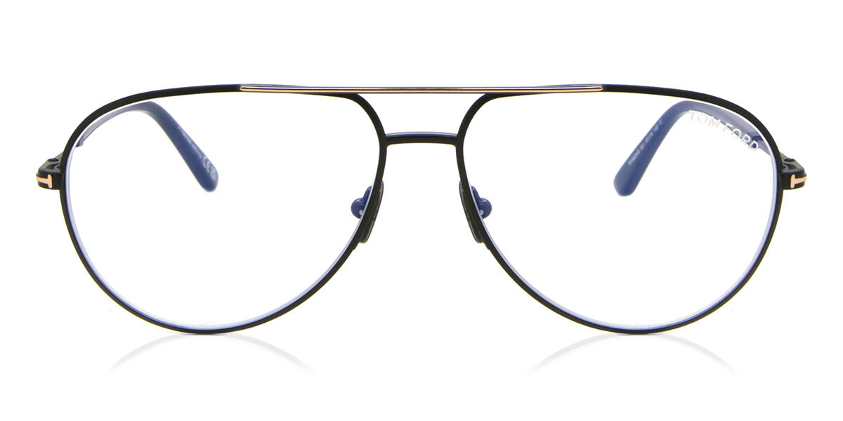 トムフォード Tom Ford FT5829-B 001 Blue-Light Block Full rim フルリム シャイニーブラック Men メンズ 男性用 Eyeglasses メガネ 眼鏡 めがね フレーム 伊達メガネ 【正規品】【新品】【海外通販】【送料無料】(4.0)