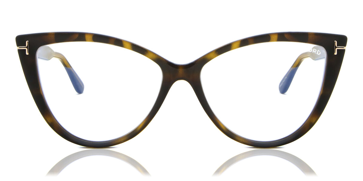 トムフォード Tom Ford FT5843-B Blue-Light Block 052 New Women Eyeglasses