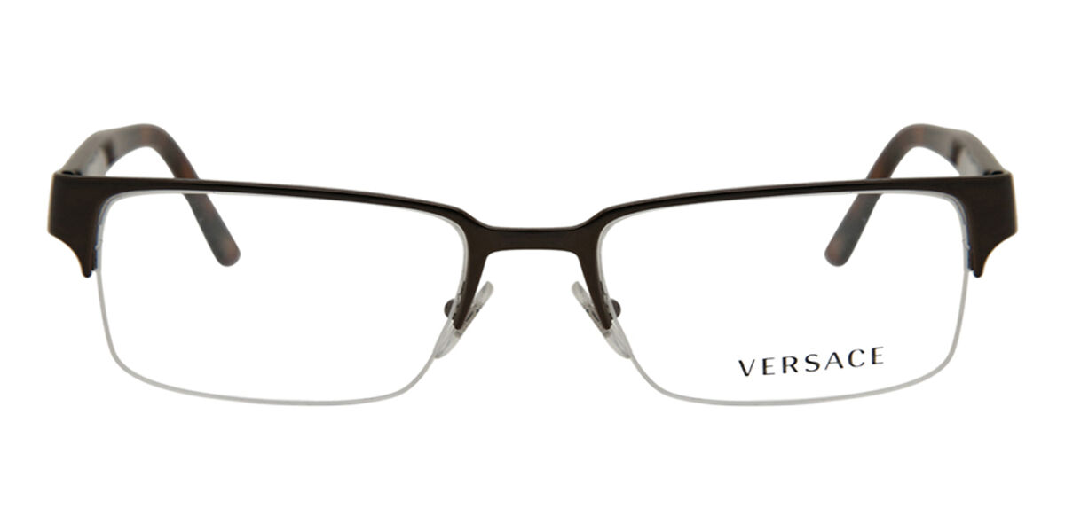 ヴェルサーチ Versace VE1184 1269 Semi rimless セミリムレス ブラッシュブラウン Men メンズ 男性用 Eyeglasses メガネ 眼鏡 めがね フレーム 伊達メガネ 【正規品】【新品】【海外通販】【送料無料】(4.0)