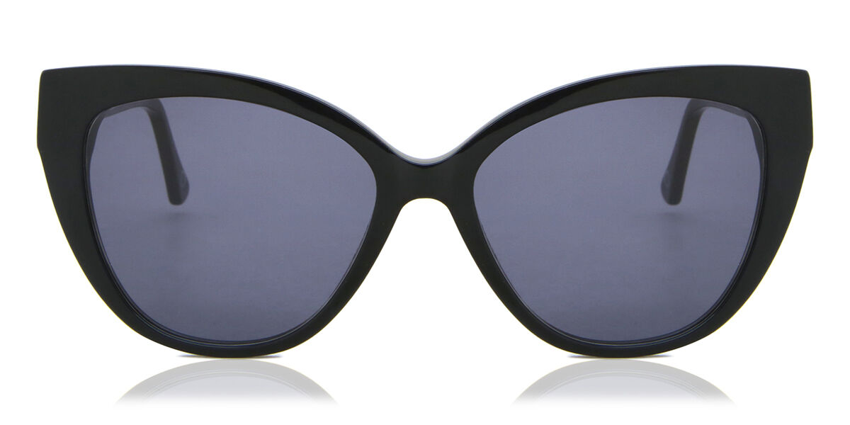【正規品】【送料無料】SmartBuyコレクション Full Rim Cat Eye Black SmartBuy Collection Adalynn/S DF-316S 002 Fashion Women Sunglasses【海外通販】