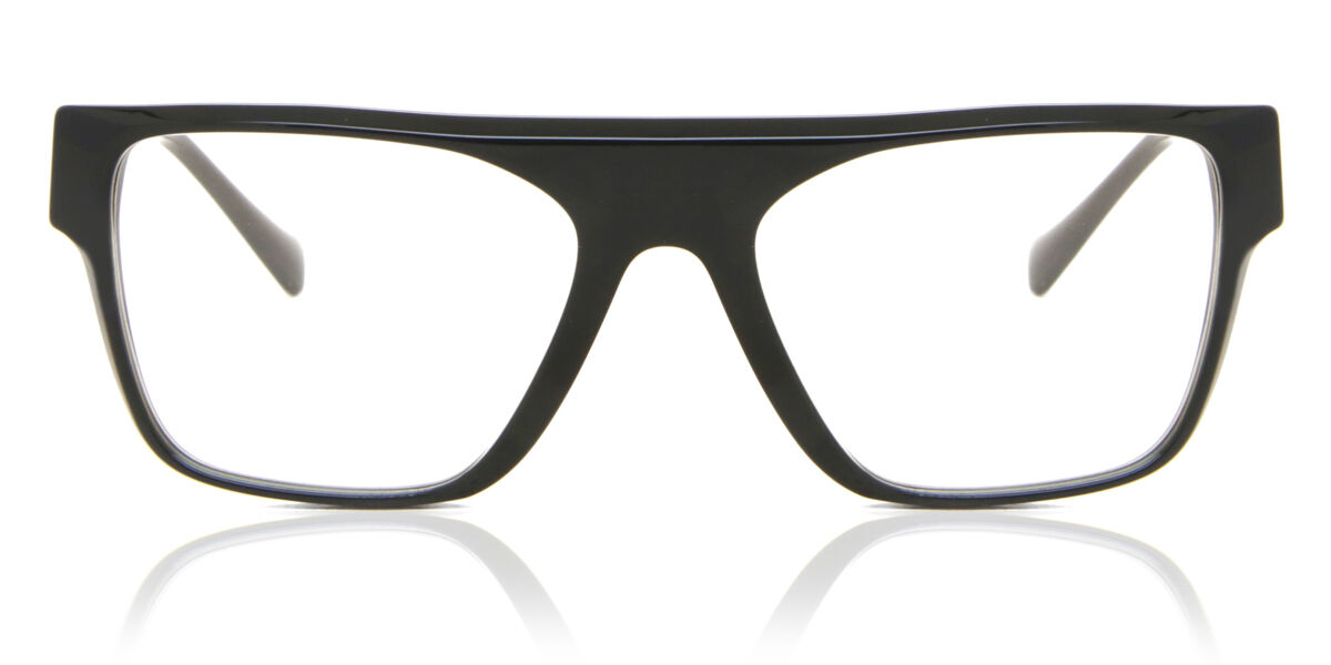 Glasses - ヴェルサーチ Versace VE3326U GB1 Full rim フルリム ブラック Men メンズ 男性用 Eyeglasses メガネ 眼鏡 めがね フレーム 伊達メガネ 【正規品】【新品】【海外通販】【送料無料】