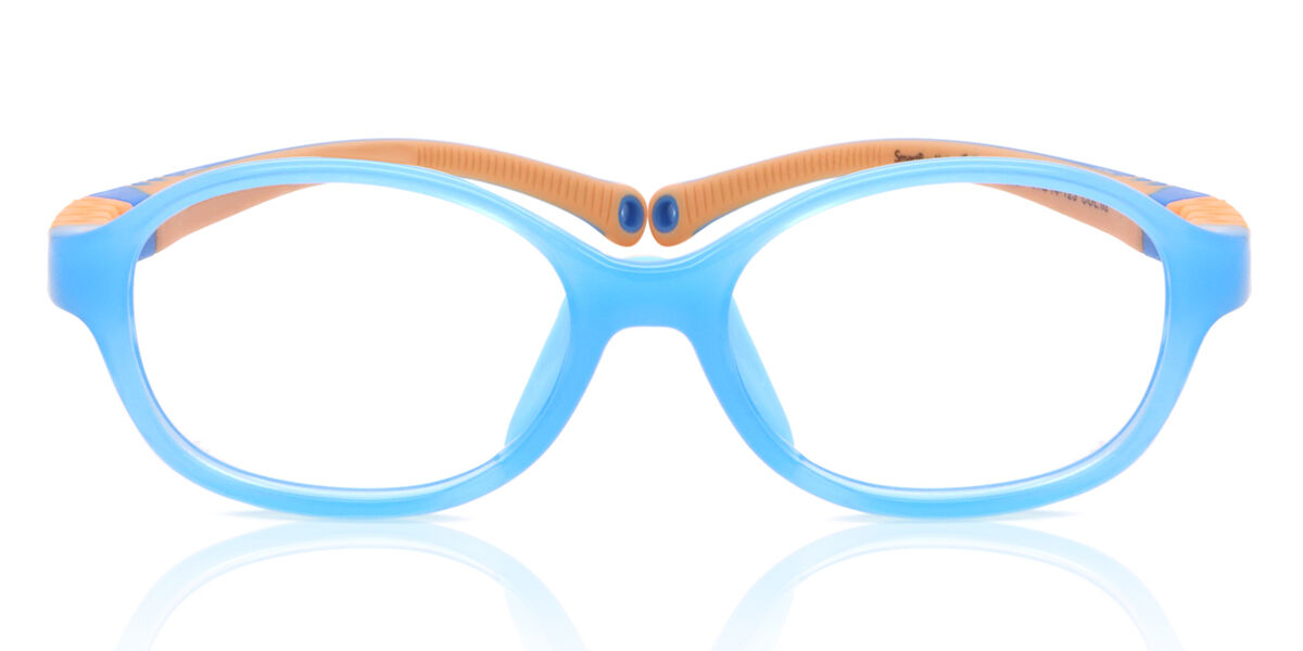 【正規品】【送料無料】SmartBuyキッズ Full Rim Oval Blue SmartBuy Kids Doodle 9021 C2 Fashion Kids Eyeglasses【海外通販】