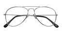 【正規品】【送料無料】 Croon Ann Shiny Silver New Unisex Eyeglasses【海外通販】