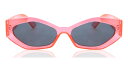 【正規品】【送料無料】LMNT Full Rim Oval Transparent Red LMNT Blaine HP18265-11 Fashion Women Sunglasses【海外通販】