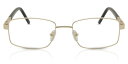 【正規品】【送料無料】SmartBuyコレクション Full Rim Rectangle Gold SmartBuy Collection Ivy 659D F...