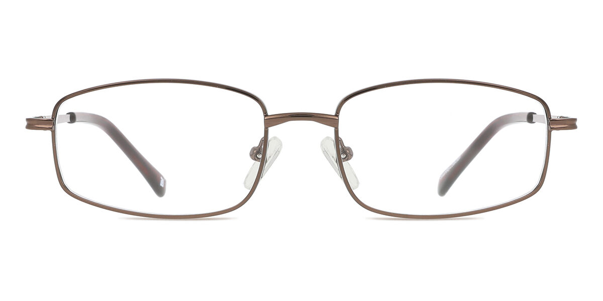 【正規品】【送料無料】SmartBuyコレクション Full Rim Rectangle Brown SmartBuy Collection Skylar 799C Fashion Unisex Eyeglasses【海外通販】