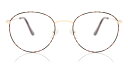 【正規品】【送料無料】SmartBuyコレクション Full Rim Oval Gold Tortoise SmartBuy Collection Sion 901D Fashion Unisex Eyeglasses【海外通販】