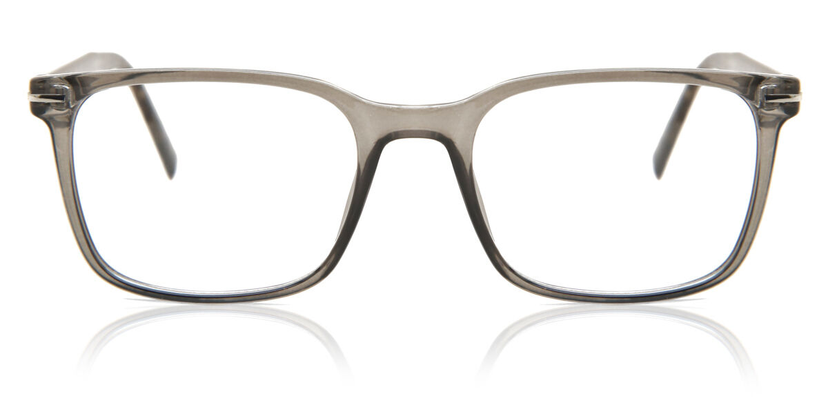 【正規品】【送料無料】SmartBuyコレクション Full Rim Square Transparent Dark Grey SmartBuy Collection Forillon CP119A Fashion Unisex Eyeglasses【海外通販】