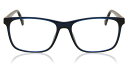 【正規品】【送料無料】SmartBuyコレクション Full Rim Rectangle Dark Blue SmartBuy Collection Nyree CP111D Fashion Unisex Eyeglasses【海外通販】(4)