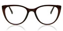 【正規品】【送料無料】SmartBuyコレクション Full Rim Cat Eye Frosted Brown SmartBuy Collection Silja CP113H Fashion Women Eyeglasses【海外通販】(4)
