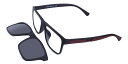 【正規品】【送料無料】エンポリオアルマーニ Emporio Armani EA4115F Asian Fit with Clip-On 50421W New Men Eyeglasses【海外通販】