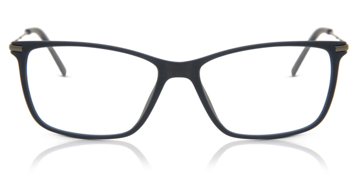 【正規品】【送料無料】SmartBuyコレクション Full Rim Square Blue SmartBuy Collection Regent AC24C Fashion Unisex Eyeglasses【海外通販】