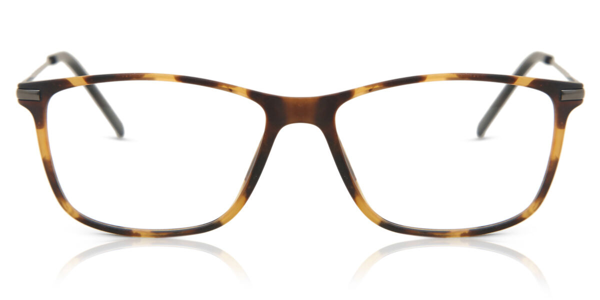 【正規品】【送料無料】SmartBuyコレクション Full Rim Square Tortoise SmartBuy Collection Regent AC24A Fashion Unisex Eyeglasses【海外通販】