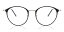 【正規品】【送料無料】SmartBuyコレクション Full Rim Oval Black/Silver SmartBuy Collection Tonton 923E Fashion Unisex Eyeglasses【海外通販】