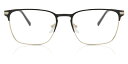 yKizyzSmartBuyRNV Full Rim Square Black Gold SmartBuy Collection Khel 917B Fashion Unisex EyeglassesyCOʔ́z